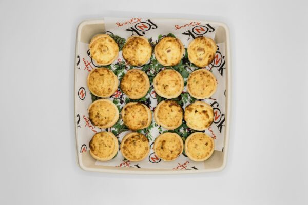 Premium Morning/Afternoon Mini Mixed Quiche Box 1