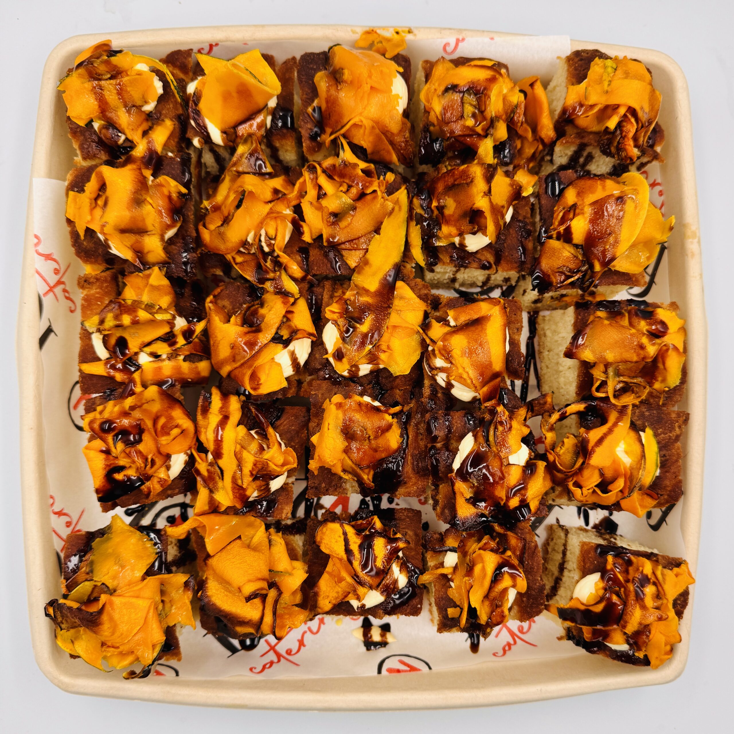 Focaccia Pumpkin Whipped Ricotta Bites (24 units)